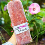 RawFedK9’s pre-portioned 5lb PMR Chicken chub, part of a species-appropriate raw diet