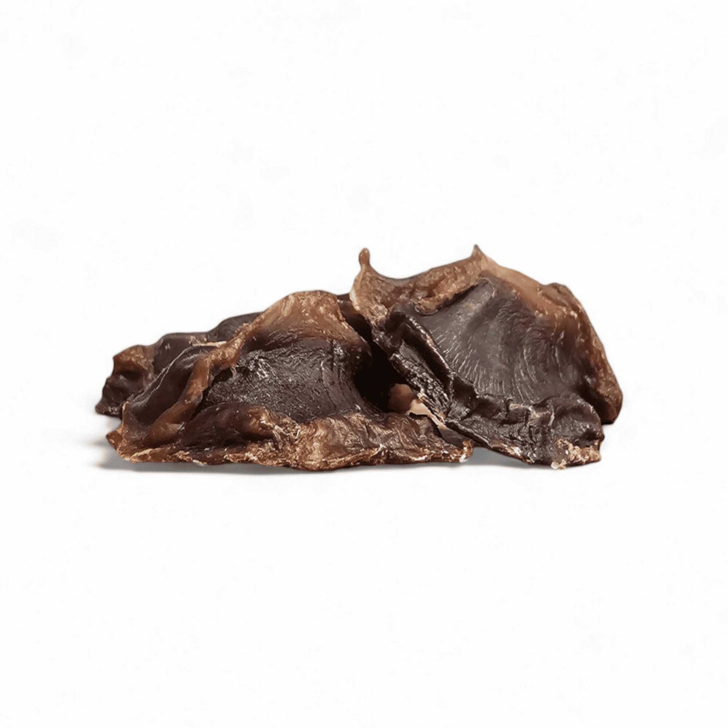 RawFedK9 dehydrated turkey gizzards displayed on a white background, featuring natural, protein-rich single-ingredient treats for dogs.