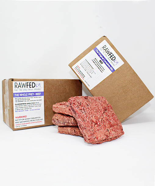 Raw Dog Food Trial Pack Natural Raw Pet Food RawfedK9 RawFedK9